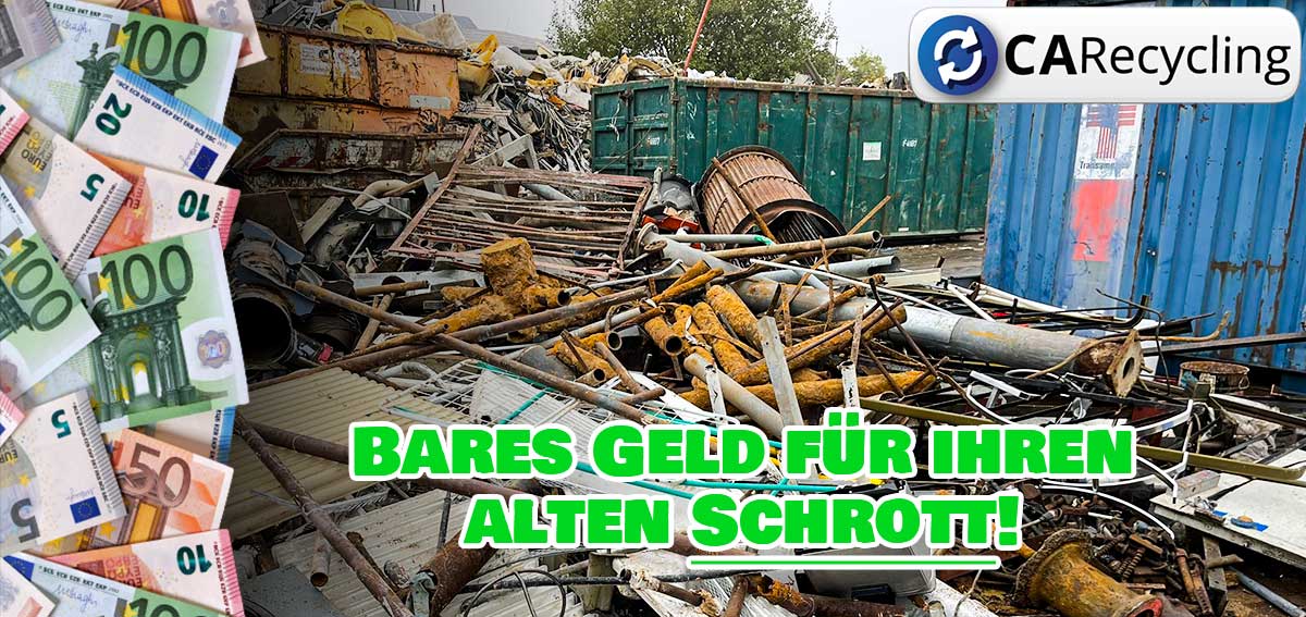 Schrottankauf und Abholung vor Ort | CA Recycling Gernsheim